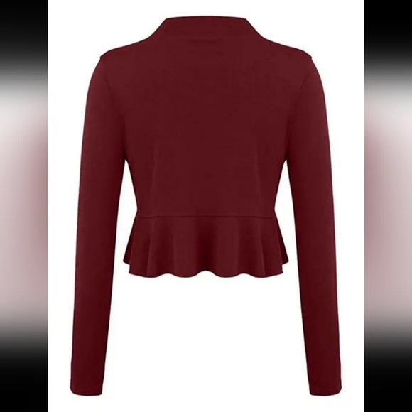 New Ruffle Bolero Jacket - Picture 3 of 4